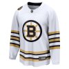 Pánský dres Boston Bruins NHL White 100th Anniversary Premier Breakaway Jersey