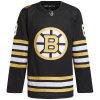 Pánský dres David Pastrnak #88 Boston Bruins NHL adidas Black 100th Anniversary Primegreen Authentic Jersey