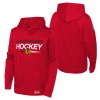 Dětská mikina Chicago Blackhawks NHL Authentic Pro Hoodie Po Hood