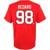 Detské tričko Connor Bedard #98 Chicago Blackhawks Player Name & Number Red