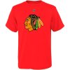 Detské tričko Connor Bedard #98 Chicago Blackhawks Player Name & Number Red