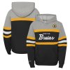 Dětská mikina Boston Bruins NHL Head Coach Pullover Hoodie