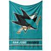 110232 deka san jose sharks nhl essential 150x200 cm