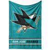 Deka San Jose Sharks NHL Essential 150x200 cm
