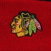 NHL čepice Chicago Blackhawks Button Button Up