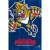 NHL Plakát Florida Panthers Team Logo Cut
