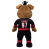 Plyšový maskot Carolina Hurricanes NHL Stormy #97 Plush Figure Black