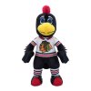 Plyšový maskot Chicago Blackhawks Tommyhawk #00 Plush Figure White