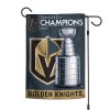 Vlajka Vegas Golden Knights NHL 2023 Stanley Cup Champions 12'' x 18'' Double-Sided Garden Flag