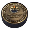 Puk Edmonton Oilers Stanley Cup Champions Medallion Collection