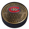 Puk Montreal Canadiens Stanley Cup Champions Medallion Collection