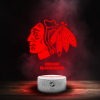 Led Svetlo Chicago Blackhawks NHL