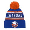 Detská zimná čiapka New York Islanders Jacquard Cuffed Knit With Pom