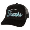 Pánská kšiltovka San Jose Sharks NHL Times Up Trucker