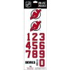 Samolepky na helmu New Jersey Devils NHL Decals Red
