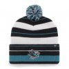 Pánska zimná čiapka San Jose Sharks Power Line '47 CUFF KNIT Black