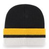 Pánská zimní čepice Boston Bruins NHL Split Cuff '47 CUFF KNIT Black