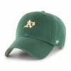 Pánská Kšiltovka Oakland Athletics Base Runner '47 CLEAN UP Dark Green