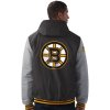 Pánská bunda Boston Bruins NHL Cold Front Polyfilled Padded Jacket w. Hood