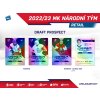 Sběratelské hokejové karty Český hokej národní tým reprezentace 2022/2023 Retail Box