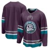 Pánský dres Anaheim Ducks NHL Breakaway Home Jersey Purple 30th Anniversary