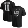 Pánske Tričko Anze Kopitar #11 Los Angeles Kings Authentic Stack Name & Number