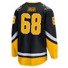 Pánský dres Jaromír Jágr #68 Pittsburgh Penguins NHL Fanatics Breakaway Alternate Black