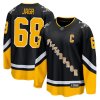 Pánský dres Jaromír Jágr #68 Pittsburgh Penguins NHL Fanatics Breakaway Alternate Black