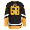 Pánský dres Jaromír Jágr #68 Pittsburgh Penguins NHL Adidas Authentic Player Pro Alternate Black