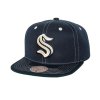 Pánská kšiltovka Seattle Kraken NHL Contrast Natural Snapback