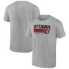 Pánské tričko Ottawa Senators NHL Jet Speed T-Shirt - Heathered Gray