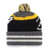 Pánská zimní čepice Boston Bruins NHL Hyperbolic ’47 Cuff Knit