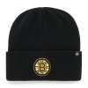 Pánská zimní čepice Boston Bruins NHL Chain Stitch ’47 Cuff Knit