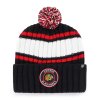 Pánská zimní čepice Chicago Blackhawks NHL Plateau ’47 Cuff Knit
