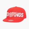 Pánská kšiltovka Detroit Red Wings NHL Full Frontal Snapback Vntg