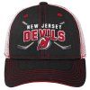 117228 detska ksiltovka new jersey devils nhl lockup meshback adjustable
