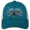 Dětská kšiltovka San Jose Sharks NHL Lockup Meshback Adjustable