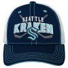 Detská šiltovka Seattle Kraken NHL Lockup Meshback Adjustable