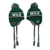 Dětská zimní čepice Minnesota Wild NHL Jacquard Tassel Knit With Pom