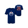 Dětské tričko Leon Draisaitl Edmonton Oilers NHL Flat Alt.Captains N&N Tee