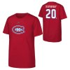 Dětské tričko Juraj Slafkovsky Montreal Canadiens NHL Flat Name & Number Ctn Tee