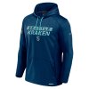 Pánská mikina Seattle Kraken NHL AP Rink Poly Fleece Pullover Hood