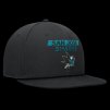 Pánská kšiltovka San Jose Sharks NHL AP Rink Prime Structured Mid Crown Adj. Squarevisor Snapback