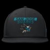 Pánská kšiltovka San Jose Sharks NHL AP Rink Prime Structured Mid Crown Adj. Squarevisor Snapback