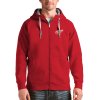 Pánská mikina Detroit Red Wings NHL Logo Victory Full-Zip Hoodie - Red