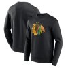 Pánská mikina Chicago Blackhawks NHL Primary Logo Graphic Crew Sweatshirt - VALUE