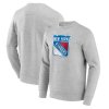 Pánská mikina New York Rangers NHL Primary Logo Graphic Crew Sweatshirt - VALUE