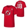 Dětské tričko Ondřej Palát New Jersey Devils NHL Flat Alt.Captains N&N Ss Tee