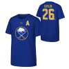 Dětské tričko Rasmus Dahlin #26 Buffalo Sabres NHL Flat Alt.Captains N&N Ss Tee