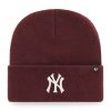Pánska Zimná Čiapka New York Yankees New York Yankees Haymaker '47 CUFF KNIT Dark Maroon